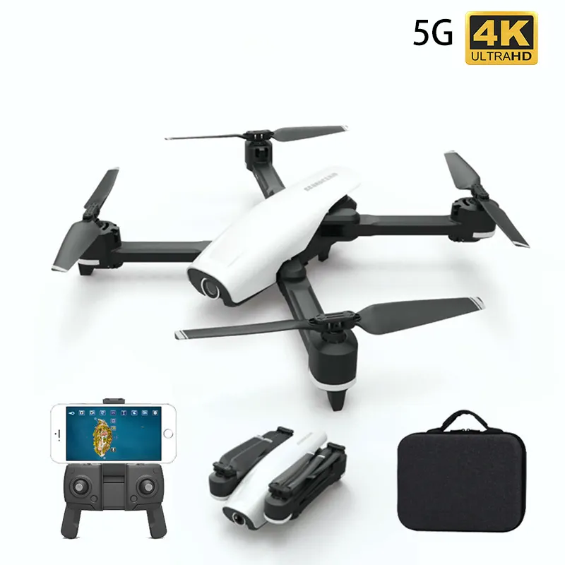 GPS 5G FPV Wifi Live Streaming Folded Professional Hand Held RC Quadcopter Long Rang Positioning Follow 4K HD Photography Drone