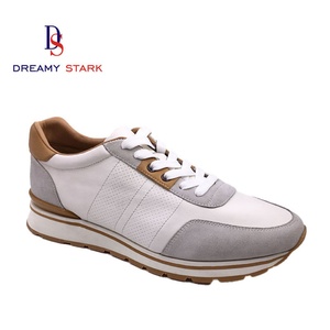 Zapatos de Boda con Cordones de Cuero Genuino Estilo Dreamy Stark para Hombre - Diseño Deportivo Casual Cómodo y a la Moda - Product Image 1
