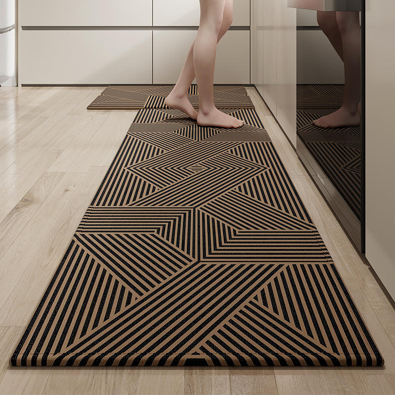 Semelle en caoutchouc velours de coton bambou - Lejer