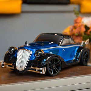 Auto RC Classica da Drift 4WD in Scala 1:16, Grado Hobby, con Fari a Occhio di Angelo e Diavolo, Controllo Sincronizzato - Product Image 4