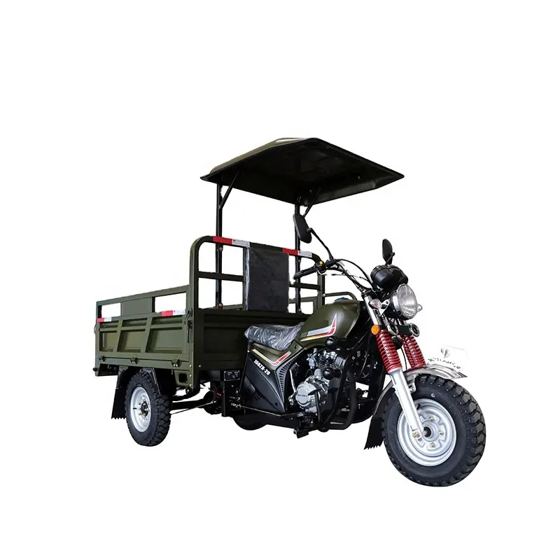 YOUNEV China factory customized motorcycle 151-200cc three wheel gasoline engine cargo tricycle