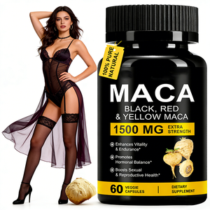 Kapsul Akar Maca Ekstra Kuat Grosir 60 kapsul untuk Peningkatan Stamina, Regulasi Hormon & Kesehatan Seksual/Reproduksi - Product Image 3
