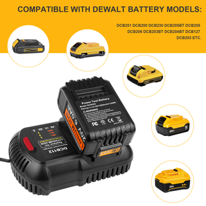 <span class=keywords><strong>Chargeur</strong></span> de batterie pour <span class=keywords><strong>Dewalt</strong></span> <span class=keywords><strong>DCB112</strong></span> travail 12V-20V Max Li-ion remplace DCB100 DCB107 DCB115 DCB105 DCB101 10.8V-20V MAX 12V-22V 44W - Product Image 4