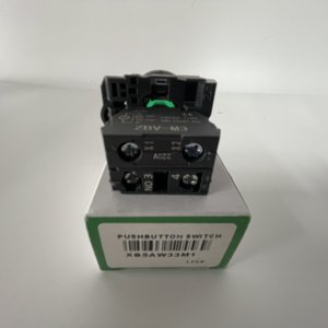 Schneider Pushbutton <b>Switch</b> with indicator XB5AW33M1 / ZBV-M3 - Product Image 1