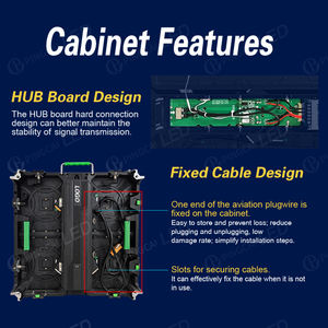 P2.6 P2.9 P3.91 Moulage Sous Pression En Aluminium Portable Led Mur Intérieur Extérieur Pantalla Led Bar Compétition LED Écran D'affichage - Product Image 2