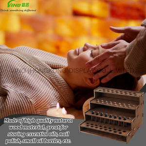 Expositor de Madera Portátil para Mostrador, con 4 Niveles, para Ferias de Artesanía - Product Image 6