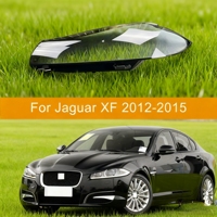 Masques en verre pour phares avant de voiture, abat-jour transparent pour phare, coque de lampe, couvercle de lentille automobile pour Jaguar XF XFL 2012 2013 2014 2015