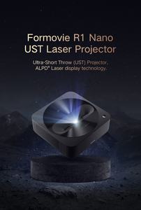 Vente flash Wupro X <span class=keywords><strong>Formovie</strong></span> Mini projecteur laser portable <span class=keywords><strong>UST</strong></span> 3+16 Go 1200 ANSI Lumens 1080P Home Cinéma DLP Projecteur laser 4K - Product Image 3