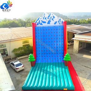 GZCY Big Party Inflatable Games Inflatable Rock Climbing Wall For Kids And Adult