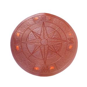 Molde para Estampado de Concreto para Exteriores, Diseño <span class=keywords><strong>Impreso</strong></span> para Decoración de Pilar de Puerta, Suelo <span class=keywords><strong>y</strong></span> Arte en el Hogar - Product Image 1