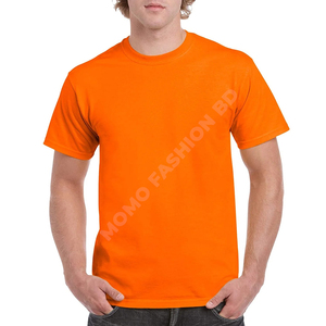 T-shirt Homme Grande Taille Coupe Droite en Coton Lourd 200g Qualité Supérieure Tissu Toile 100% Coton Séchage Rapide Prix de Gros BD - Product Image 4