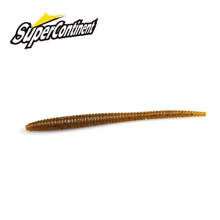 supercontinent slow sinkingtrout worm soft baits