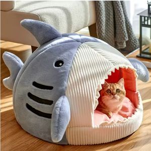 Maison pour chat, <span class=keywords><strong>lit</strong></span> chaud pour chat, lits portables pour animaux de compagnie, panier douillet pour chatons, coussin, oreiller pour chat, tapis, tente, nid pour chiot, grotte - Product Image 4
