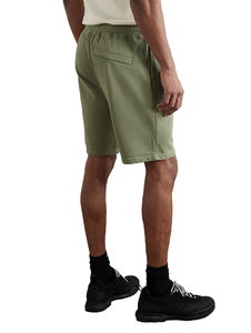 Pantalones Cortos <span class=keywords><strong>Cargo</strong></span> Color Verde Oliva para <span class=keywords><strong>Hombre</strong></span>, Mezcla de Algodón, Cintura Elástica con Cordón, Largura hasta la Rodilla, Estilo Casual para Uso Diario y Actividades al Aire Libre - Product Image 3