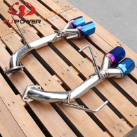Échappement Axle-Back à Quatre Sorties avec Embouts Brûlés pour Subaru WRX / STi 2015-21 EXT-MD002-BT
