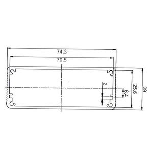OEM Custom Aluminum PCB Housing IP54 Control Box Powder Coated Electronic <b>Enclosure</b> - Product Image 3