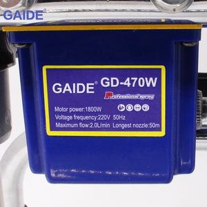 Pulverizador de pintura sin aire eléctrico de alta calidad, <span class=keywords><strong>pistola</strong></span> pulverizadora sin aire, aplicaciones industriales de bricolaje con ruedas, pistolas pulverizadoras eléctricas - Product Image 5