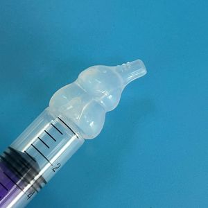 Jeringa Nasal de 10 ml para Bebés, Irrigador Nasal Ecológico a Prueba de Niños, Aspirador Nasal para Rinitis, Tubo con Aguja de Diamantes de Imitación, Logotipo Personalizable - Product Image 5