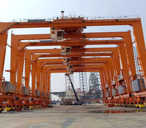 CE 45-100t Điện rtg cẩu | cổng container di động xử lý | Điều khiển thông minh và tiết kiệm năng lượng - Product Image 1