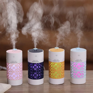 Ultrasonic Aromatherapy Essential Oil <strong>Diffuser</strong> Car H2O Sprayer <strong>Mini</strong> 250ml Mist Usb Humificador with Usb Fan and <strong>Led</strong> - Product Image 3