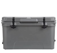 Glacière rotomoulée 65QT en LLDPE de qualité alimentaire, résistante aux UV, pour la pêche marine et en bateau