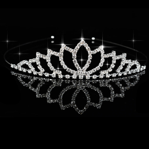 Diadèmes <span class=keywords><strong>de</strong></span> concours <span class=keywords><strong>de</strong></span> beauté en cristal, coiffes personnalisées pour fêtes, couronnes d'anniversaire pour enfants - Product Image 6