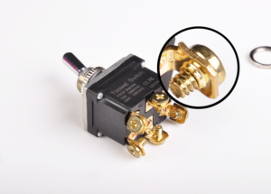 Toowei (on) off (on) 15A 250V mini chuyển đổi chuyển 12mm vít thiết bị đầu cuối chuyển đổi thiết bị chuyển mạch - Product Image 3