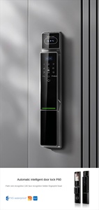 Thông minh 3D mặt nhận dạng vân tay Wifi máy ảnh kỹ thuật số an ninh khóa cửa cho cửa nhôm thẻ nhớ lưu trữ tùy chọn mã - Product Image 3