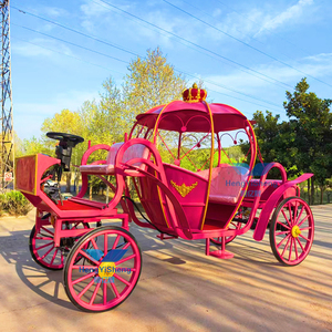 Princesse cheval citrouille mariage cendrillon chariot citrouille cheval chariots personnalité citrouille chariot - Product Image 1