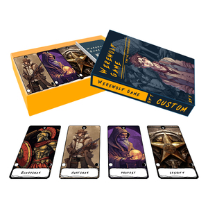 Cartes de jeu de société personnalisées SFT Factory disponibles pour le jeu de cartes Werewolf Killing Cards - Product Image 2