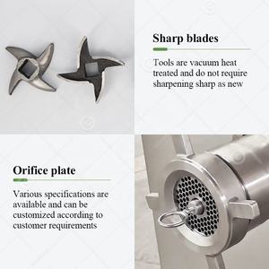 Máquina Industrial para <span class=keywords><strong>Picar</strong></span> <span class=keywords><strong>Carne</strong></span>, Motor Eléctrico, Dosificador, <span class=keywords><strong>de</strong></span> Alta Resistencia, para <span class=keywords><strong>Carne</strong></span> Congelada, en Venta a Bajo <span class=keywords><strong>Precio</strong></span> - Product Image 4