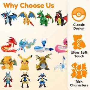 Colección de Peluches Pokémon de Alta Calidad, Más de 100 Modelos, Familia Eevee, Charizard, Animales de Peluche, Máquina de Garras para Niños, Juguetes de Regalo - Product Image 2