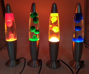 Liquid Motion Table <strong>Lamp</strong>, <strong>Lava</strong> <strong>Lamp</strong> with Wax in Clear Liquid, Dynamic Visual Sensory Light Novel Home Decoration - Product Image 4