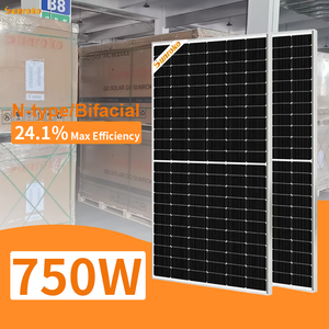 Pannelli Solari Monocristallini Sunroko Tipo N Topcon 700W 720W 730W 750W Fotovoltaici Completamente Neri - Product Image 1