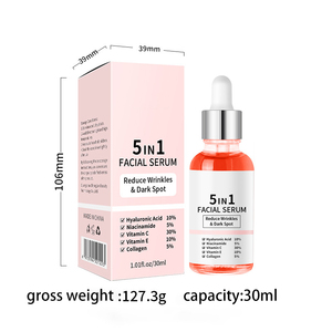 Vitaminas de ácido hialurônico de clareamento 5 em 1 C & E Instant <span class=keywords><strong>Boost</strong></span> <span class=keywords><strong>Anti</strong></span>-Envelhecimento Peptide Colágeno Soro Facial - Product Image 6