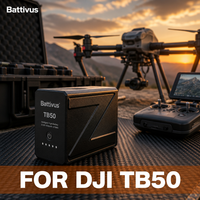 Baterai Penerbangan Cerdas TB50 4280mAh 22.8V LiPo 6S untuk DJI Inspire 2 Ronin 2 Drone UAV Sumber Daya Pengganti Baterai Accu