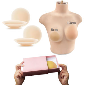 Copricapezzoli in Silicone Riutilizzabili XL da <span class=keywords><strong>5</strong></span>,1 Pollici, Invisibili, Senza Colla, Senza Cuciture, <span class=keywords><strong>Taglia</strong></span> Extra Large, Opachi e Antiscivolo - Product Image 1