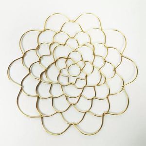 Handmade Metal Flower Frog, Custom Engraved Name & Message for Home Decor Gardening - Product Image 3