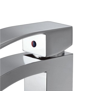 Miscelatore Monocomando per Bidet Lison-B Kamalu, Design Moderno Anticato con Stile Curvo, Finitura in Acciaio Inox e Ottone per Uso in Bagno - Product Image 2