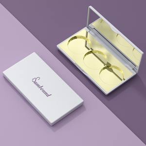 Crema de 50ml, ajuste de colorete, maquillaje, volumen máximo, sombreado, ajuste suelto, Bronceador <span class=keywords><strong>compacto</strong></span> vacío, polvo con sifters y puff - Product Image 6