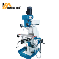 Machine de perçage et de fraisage verticale ZX7550C, diamètre de perçage max. 50 mm, taille de table 800x240 mm, entraînement par engrenage