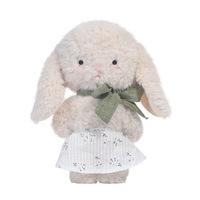 Peluche Lapin Mignon à Oreilles Tombantes, Coussin Compagnon en Polyester, 31cm-50cm – Cadeau d'Anniversaire Idéal Unisexe