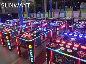 Hai người chơi thử nghiệm chiến đấu ánh sáng Nhanh chóng hoạt động bằng tiền xu thử thách đổi thưởng Máy trò chơi Tát vui vẻ Thời gian phản ứng nhanh - Product Image 6