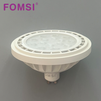 FOMSI lampu bohlam LED s12w 15W AR111 COB, lampu sorot G53 GU10 LED AR111, bohlam lampu Led PAR pabrik grosir