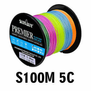 X4 tressé ligne <span class=keywords><strong>de</strong></span> pêche PE ligne <span class=keywords><strong>de</strong></span> pêche 4 brins eau salée 6LB-100LB <span class=keywords><strong>fil</strong></span> <span class=keywords><strong>de</strong></span> pêche carpe multicolore multifilament ligne - Product Image 5