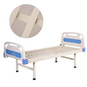 Snow Hospital Bed Stainless Steel <b>Frame</b> With Mattress For Elderly Care Adults - Product Image 3