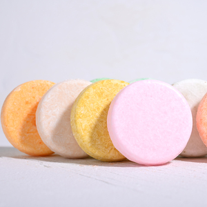 Nouveau jasmin extrait de plante Anti décapage solide shampooing barre de savon <span class=keywords><strong>bio</strong></span> nettoyage en profondeur démangeaisons cheveux à la main riz shampooing savon - Product Image 4