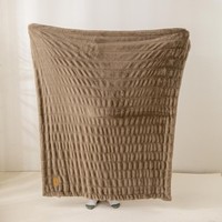 Lussuosa Coperta in Finta Pelliccia di Coniglio a Doppio Lato per Divano, Morbida e Soffice, Regalo di Lusso per l'Inverno