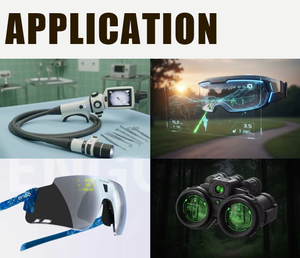 TDO 0.23インチ 16:10 マイクロOLED 640x400 フルカラー/モノクロ（白/緑/赤）超小型3255PPIディスプレイ（ARグラス＆ナイトビジョン用） - Product Image 5