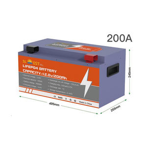 Batterie domestique LiFePO4 2,5 kWh 12,8 V 200 Ah, cellules de qualité A, BMS intelligent, 4 séries, protection de sécurité complète pour véhicules électriques - Product Image 2